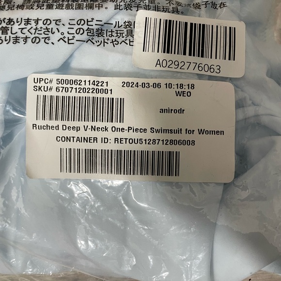 🆕 RESERVED BB Old Navy Women’s Ruched Deep V-Neck One Piece Swim Swimsuit - Picture 8 of 12